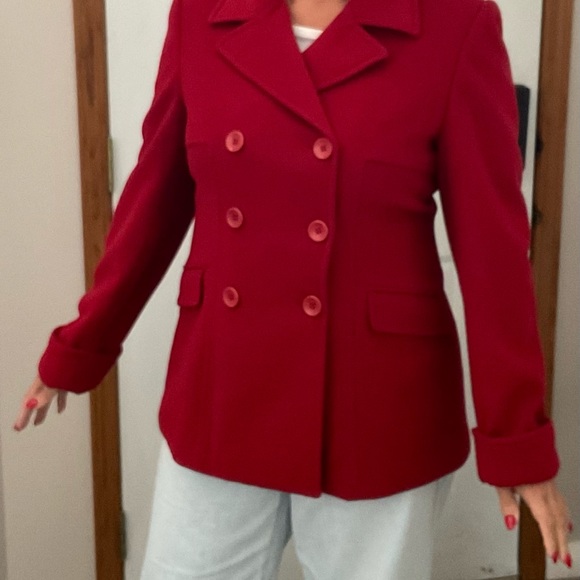 Double breasted pea coat style blazer - Picture 8 of 10